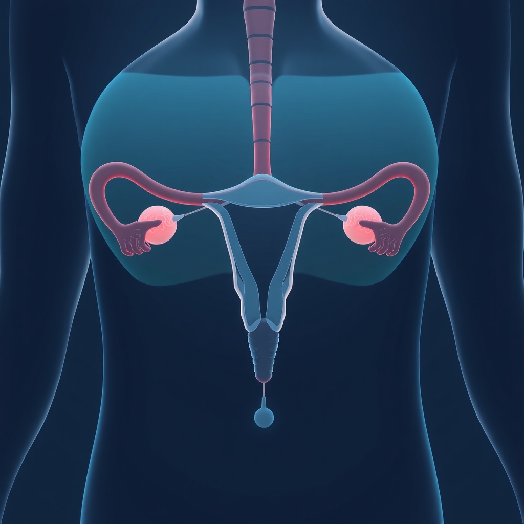 medical illustration of male reproductive health